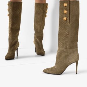 Balmain Jane buttoned boots 95mm